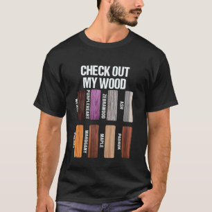 T-shirt Menuiserie drôle de travail du bois des travailleu