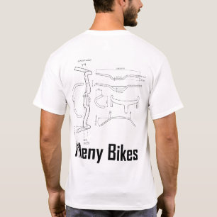 T-shirt menybikes guide guidon
