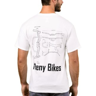 T-shirt menybikes guide guidon