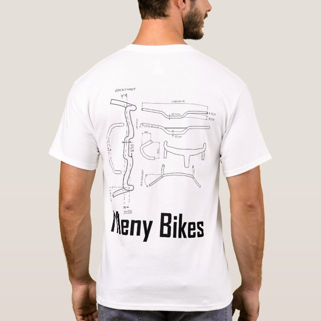T-Shirt Menybikes Guide Guidon (Rückseite)