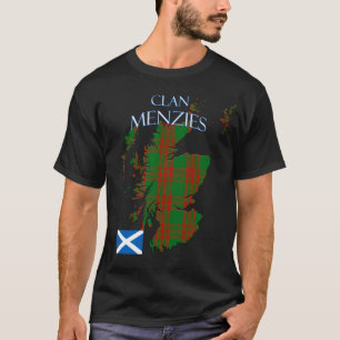 T-shirt Menzies Scottish Clan Tartan Scotland