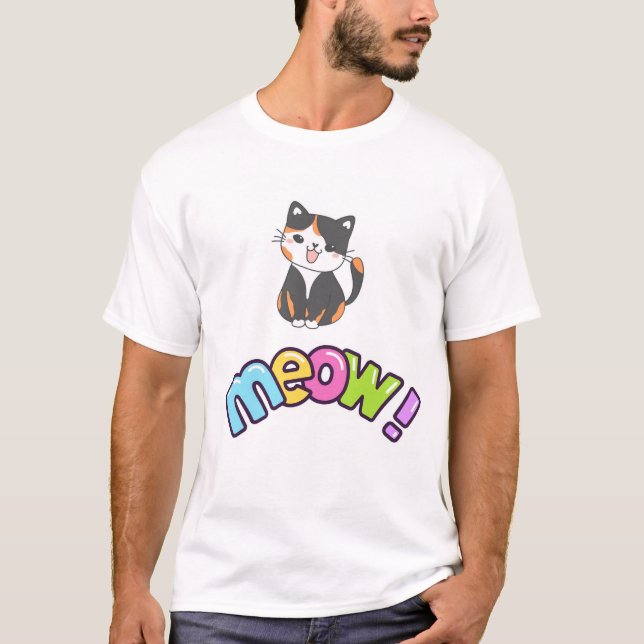 T-SHIRT MEOW (Devant)