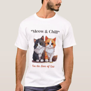 T-shirt Meow & Chill