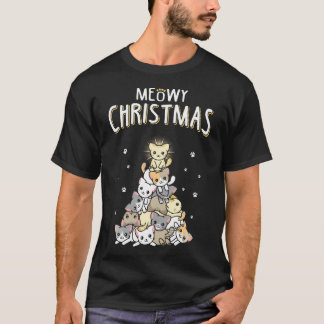 T-shirt Meow Christmas