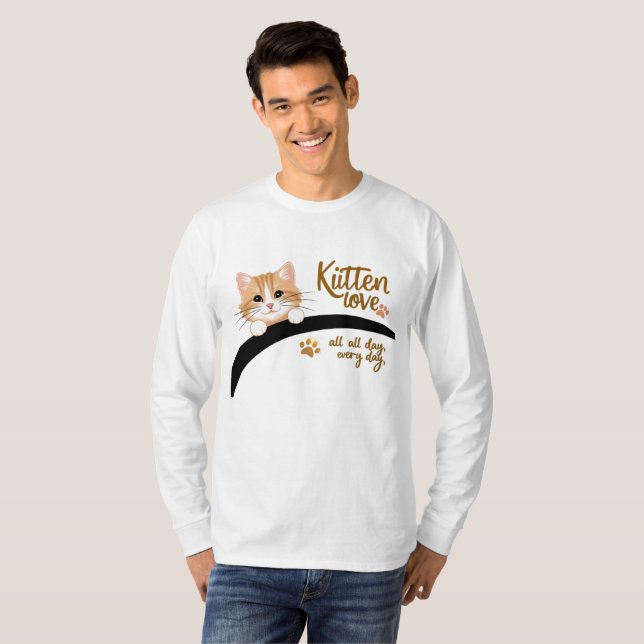T-shirt Meow Magic National Cat Day Sweatshirt (Devant entier)