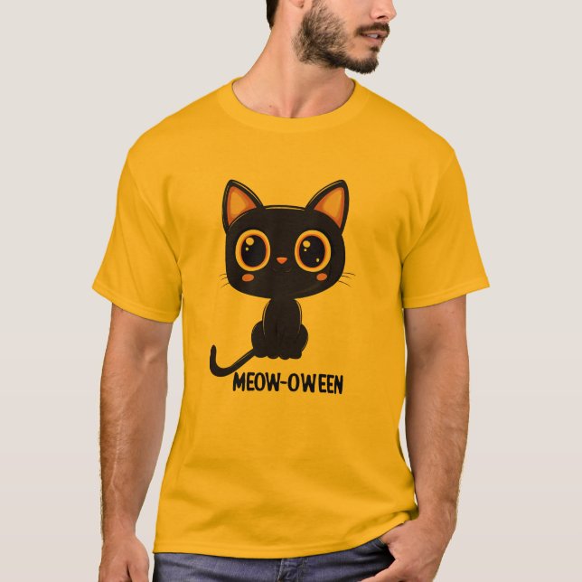 T-shirt Meow-Oween (Devant)