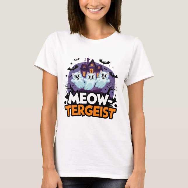 T-shirt Meow-Tergeist (Devant)
