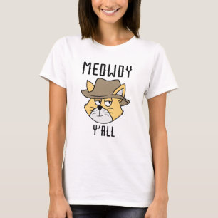 T-shirt Meowdy Y’all