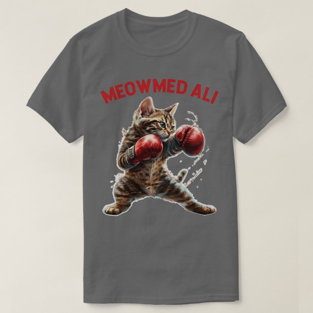 T-shirt Meowmed Ali (Design devant)