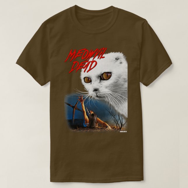 T-shirt Meowvil Dead (Design devant)