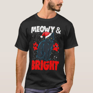 T-shirt Meowy & Bright Femmes Chats Effrayants Halloween C