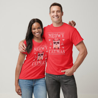 T-shirt Meowy Catmas "Knished" Sweater Joyeux Noël