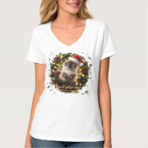 Meowy New Year 2026 – Fluffy Siamese Cat in Christ