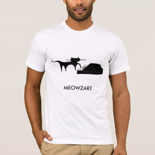 T-shirt meowzart, MEOWZART
