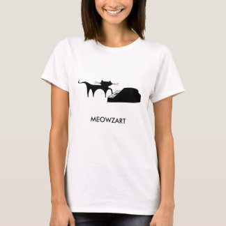 T-shirt meowzart, MEOWZART