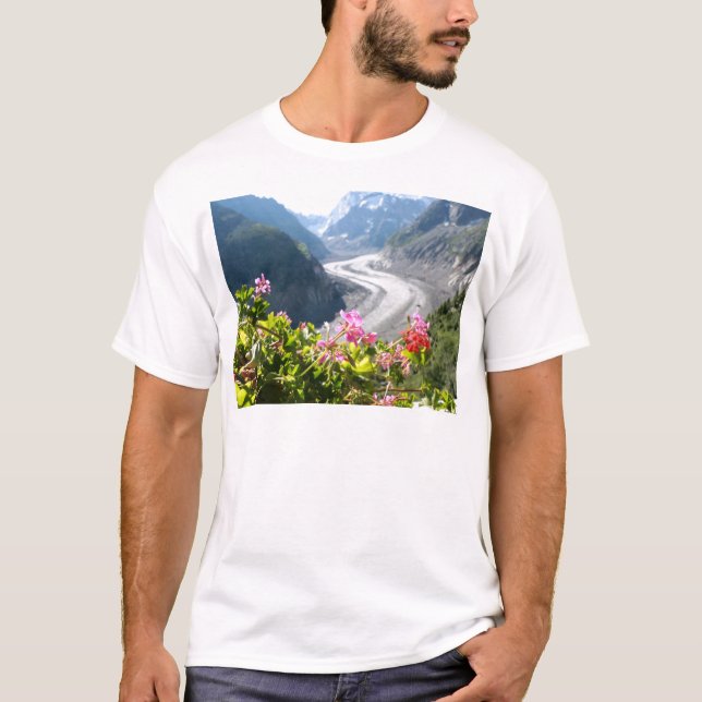 T-shirt Mer de Glace - Chamonix France (Devant)