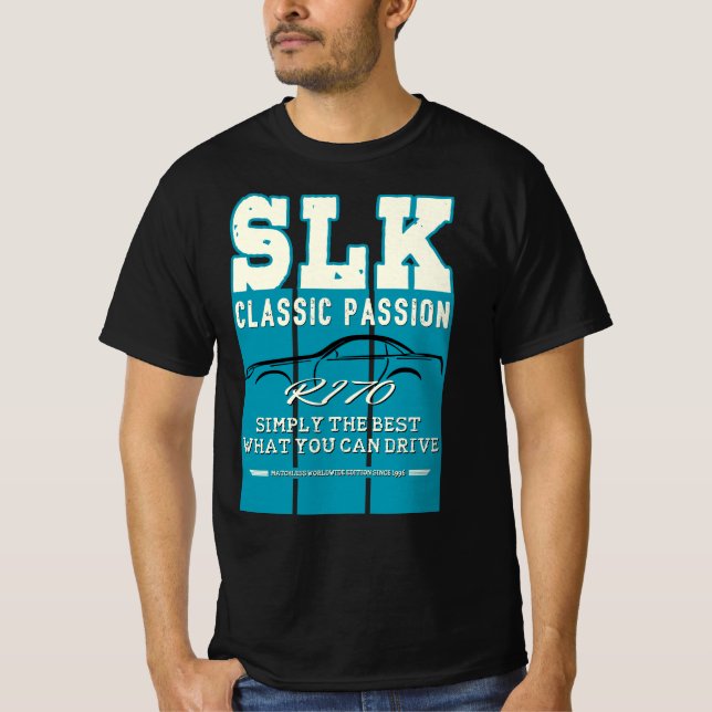 T-shirt Mercedes SLK - Classic (Devant)