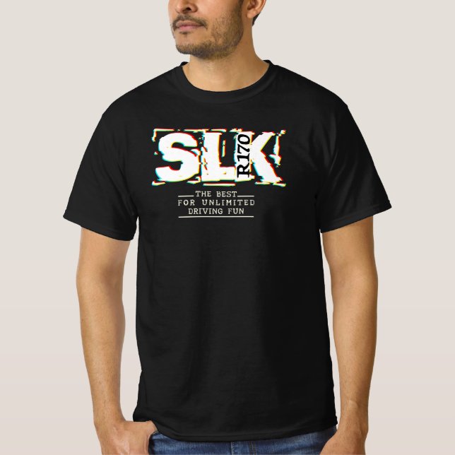 T-shirt Mercedes SLK R170- The best for unlimited driving (Devant)