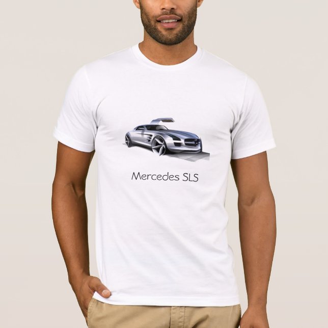 T-shirt Mercedes SLS (Devant)