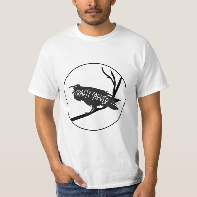 T-shirt Merch Crafty Carver (Devant)