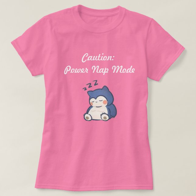 T-shirt "Merch Sleepfluencer Officiel" (Design devant)