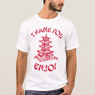 T-shirt Merci alimentaire chinois