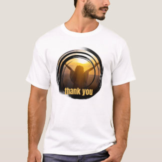 T-shirt Merci – Âme Reconnaissante qui s'Élève