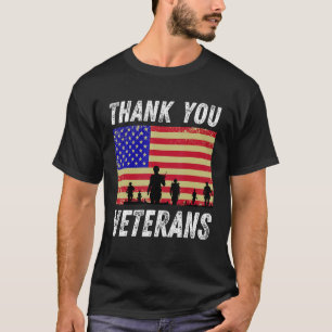 T-shirt Merci Anciens Combattants Boots de Combat Anciens 