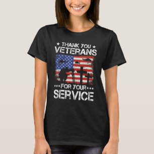 T-shirt Merci Anciens Combattants Fleur de Pavot Batterie