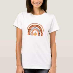 T-shirt Merci aux femmes citrouilles, reconnaissantes et b