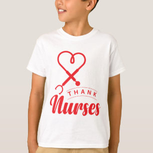 T-shirt Merci aux infirmières