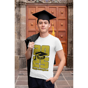 T-shirt Merci Dieu J'Ai Fait Sa Graduation