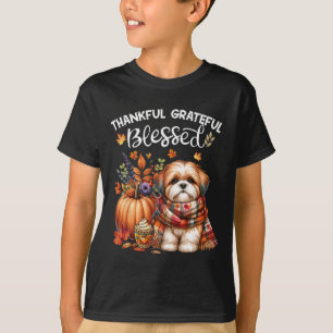 T-shirt Merci gracieux bienheureux Chih Tzu Chien Chute Y'