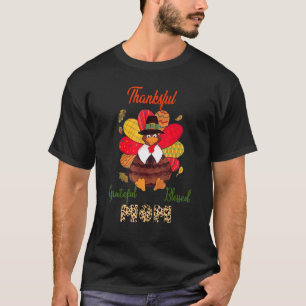 T-shirt Merci Grateful Blessé Maman Turquie