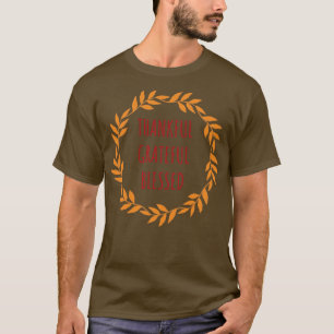 T-shirt Merci Gratuit Béni Thanksgiving 1