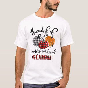 T-shirt Merci Gratuit Blessé Buffalo Glamma Plaid Tha