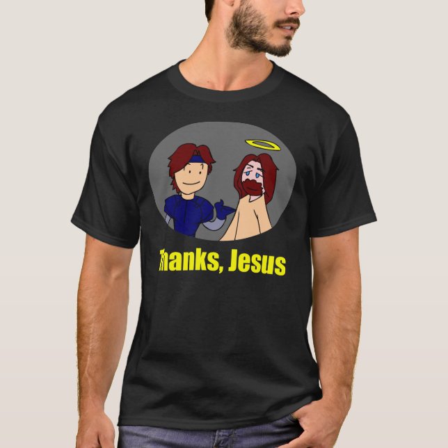 T-shirt Merci, Jésus (Devant)