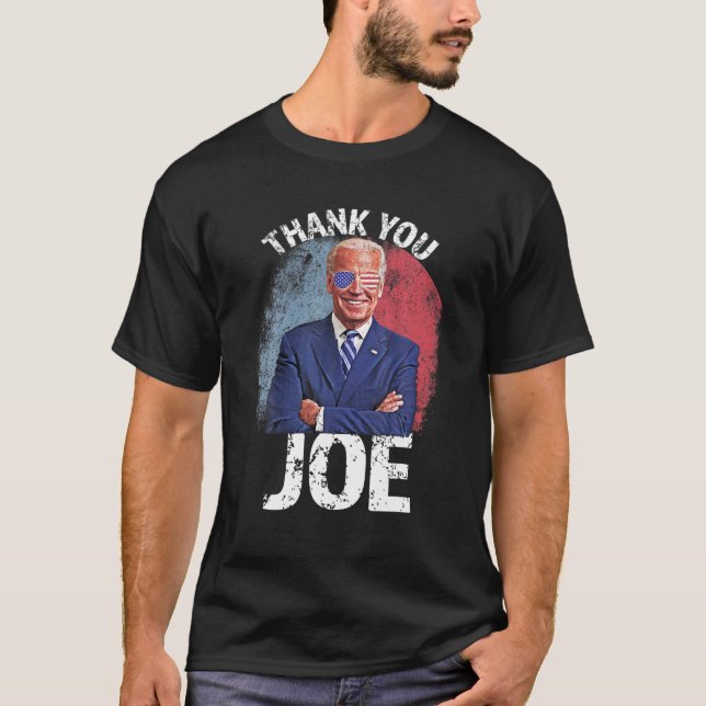 T-shirt Merci Joe Biden Harris Retro 4 juillet Presi (Devant)