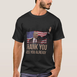 T-shirt Merci Obama, Miss You Déjà Président Barack