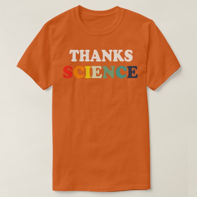 T-shirt Merci Syringe Vaccin Science Mini Pin Badge Supp (Design devant)