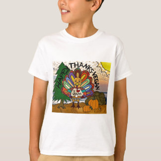 T-shirt Merci Vegan Thanksgiving Turquie