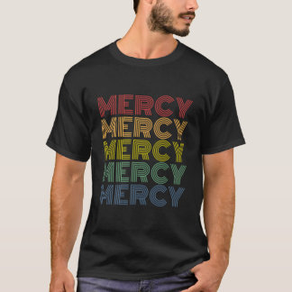 T-shirt Mercy Wordmark Pattern Personalized Name