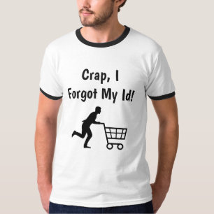 T-shirt Merde, j'ai oublié ma carte d'identité, Funny Trum