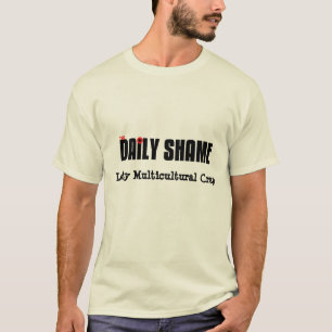 T-shirt Merde multiculturelle gauchiste