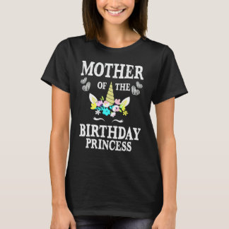 T-shirt Mère adorable de la princesse d'anniversaire Licor