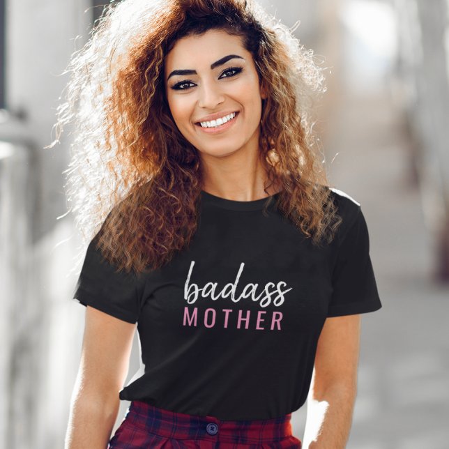 T-shirt Mère Badass | Fête des mères de maman moderne amus (Créateur téléchargé)