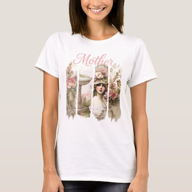 T-shirt Mère Botanica Rose (Devant)