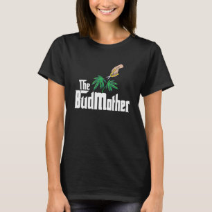T-shirt Mère Bud Stoner Gros Boss Maman Weed Dispensar