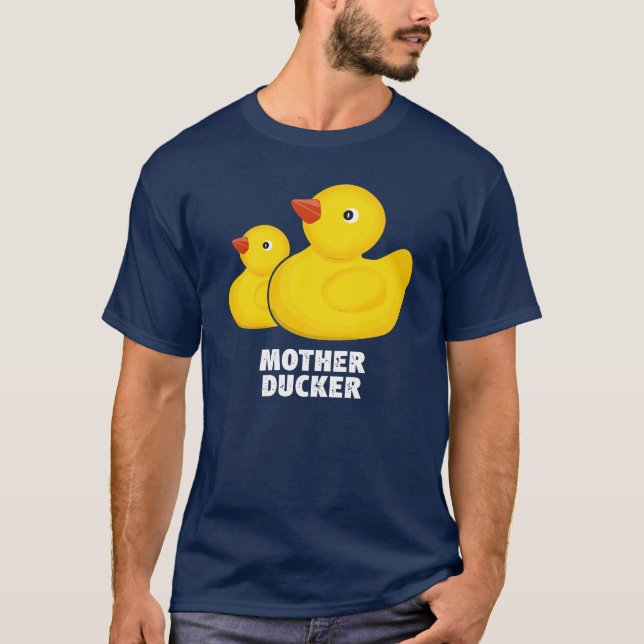 T-shirt Mère Canard en caoutchouc (Devant)