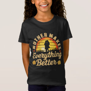 T-Shirt Mère cite pour honorer les mamans à l'occasion de 